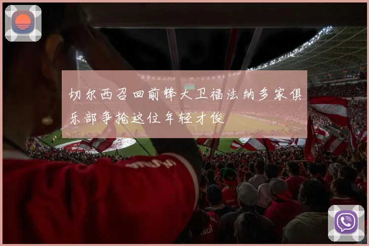 切尔西召回前锋大卫福法纳多家俱乐部争抢这位年轻才俊